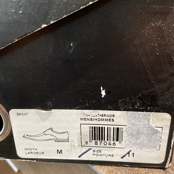 NWT Mens Guess Dress Shoe, Color Black Medium Width Size 11 - Picture 11 of 11